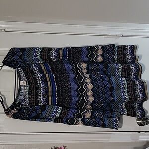 Win Win Boho Bell Sleeve Tunic  Size L-XL